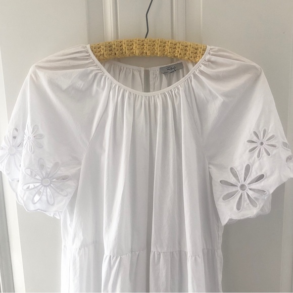 Rails Arielle White Eyelet Dress Small - Picture 6 of 13